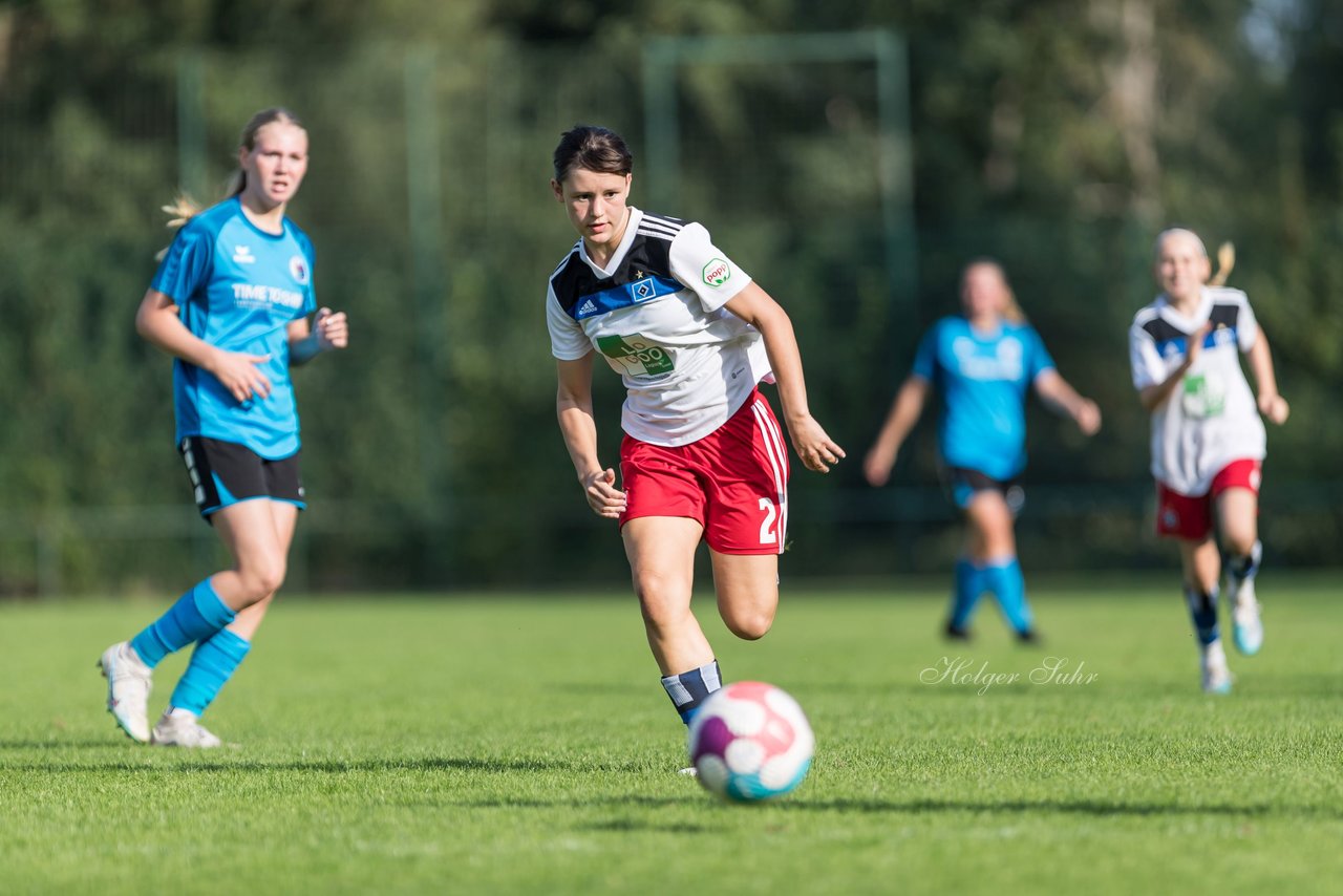 Bild 204 - wBJ VfL Pinneberg - Hamburger SV 2 : Ergebnis: 1:3